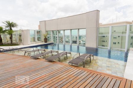 Studio para alugar com 56m², 1 quarto e 1 vagaPiscina borda infinita