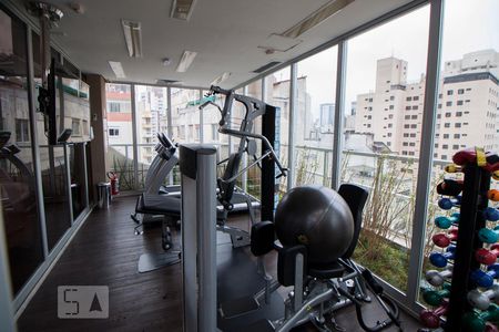 Studio para alugar com 22m², 1 quarto e sem vaga Studio para alugar com 22m², 1 quarto e sem vagaAcademia