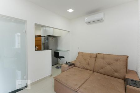 Sala de kitnet/studio para alugar com 1 quarto, 29m² em Tijuca, Rio de Janeiro