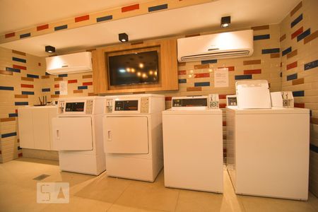 Studio à venda com 43m², 1 quarto e 1 vagaLavanderia