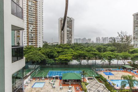 Vista Sala de apartamento para alugar com 3 quartos, 120m² em Barra da Tijuca, Rio de Janeiro