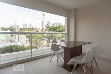 Varanda de apartamento à venda com 1 quarto, 57m² em Cambuí, Campinas