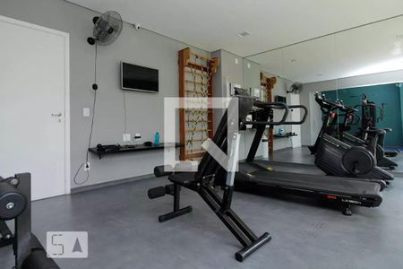 Apartamento para alugar com 33m², 1 quarto e 1 vaga Apartamento para alugar com 33m², 1 quarto e 1 vagaAcademia