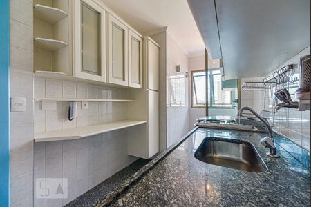 Cozinha de apartamento para alugar com 1 quarto, 54m² em Aclimação, São Paulo