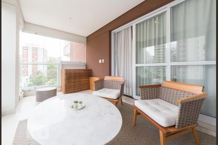 Varanda de apartamento para alugar com 1 quarto, 56m² em Paraíso, São Paulo
