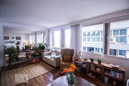 Sala de apartamento para alugar com 2 quartos, 105m² em Paraíso, São Paulo