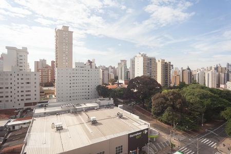 Vista da varanda de apartamento para alugar com 1 quarto, 50m² em Cambuí, Campinas
