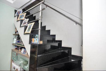 Sala 1 - Escada de Acesso ao Segundo Andar de apartamento à venda com 3 quartos, 170m² em Freguesia (jacarepaguá), Rio de Janeiro