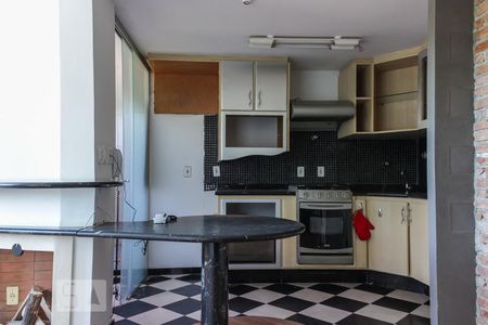 Cozinha de apartamento à venda com 1 quarto, 68m² em Paraíso do Morumbi, São Paulo