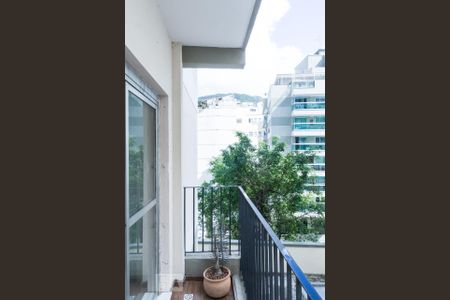 Varanda de apartamento para alugar com 2 quartos, 64m² em Botafogo, Rio de Janeiro