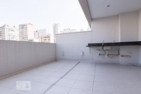 Varanda de kitnet/studio à venda com 1 quarto, 46m² em Barra Funda, São Paulo