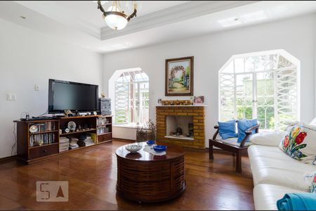 Sala da Lareira de casa à venda com 4 quartos, 360m² em Jardim São Caetano, São Caetano do Sul