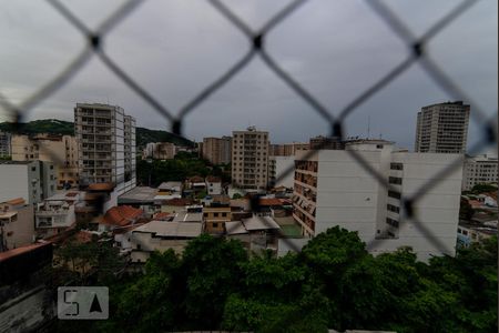 Vista da Sala de apartamento à venda com 2 quartos, 54m² em Grajaú, Rio de Janeiro