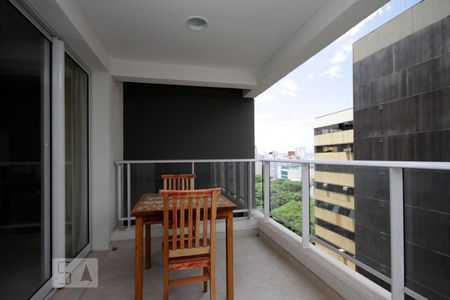 Varanda de kitnet/studio para alugar com 1 quarto, 34m² em Consolação, São Paulo