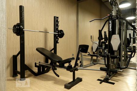 Apartamento para alugar com 30m², 1 quarto e 1 vaga Apartamento para alugar com 30m², 1 quarto e 1 vagaAcademia