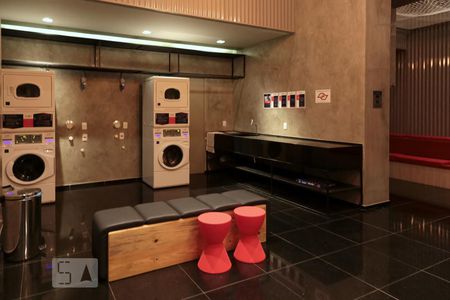 Apartamento para alugar com 30m², 1 quarto e 1 vaga Apartamento para alugar com 30m², 1 quarto e 1 vagaLavanderia