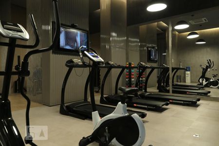 Apartamento para alugar com 30m², 1 quarto e 1 vaga Apartamento para alugar com 30m², 1 quarto e 1 vagaAcademia