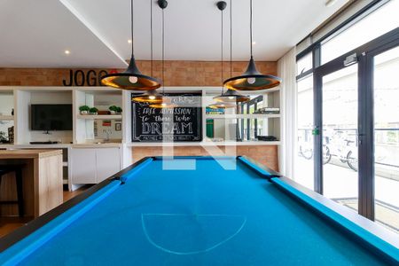 Studio para alugar com 38m², 1 quarto e 1 vagaSalão de Jogos