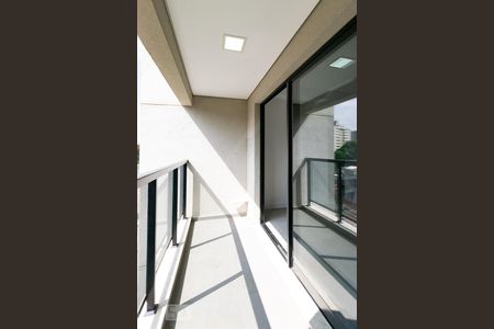 Varanda Sala de apartamento à venda com 1 quarto, 35m² em Vila Olímpia, São Paulo