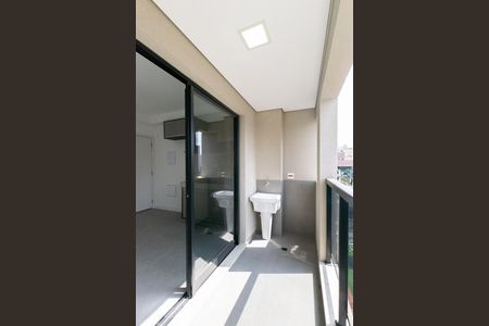 Varanda Sala de apartamento à venda com 1 quarto, 35m² em Vila Olímpia, São Paulo