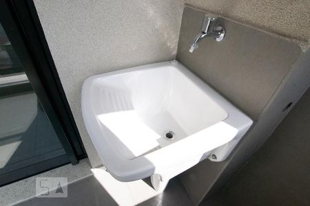 Varanda Sala de apartamento à venda com 1 quarto, 35m² em Vila Olímpia, São Paulo