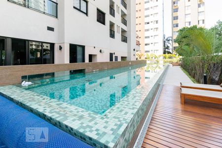 Apartamento à venda com 35m², 1 quarto e 1 vagaPiscina