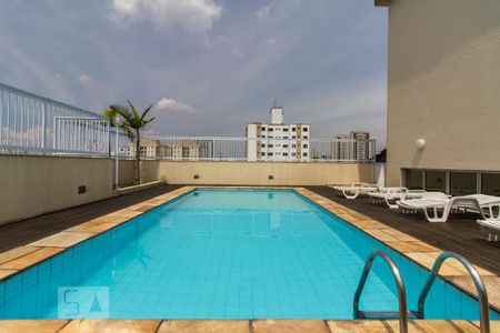 Piscina no Terraço  de apartamento para alugar com 2 quartos, 56m² em Vila Azevedo, São Paulo