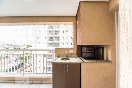 Varanda Gourmet de apartamento para alugar com 2 quartos, 70m² em Santo Antônio, São Caetano do Sul