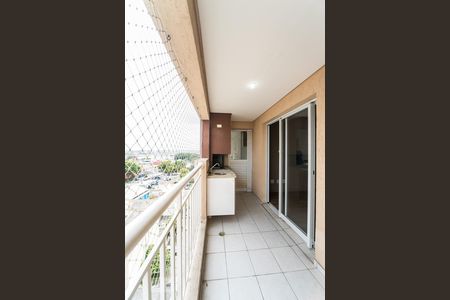 Varanda Gourmet de apartamento para alugar com 2 quartos, 70m² em Santo Antônio, São Caetano do Sul