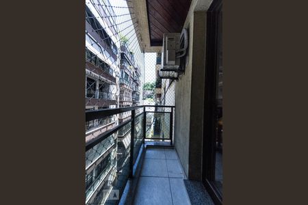 Varanda - Suite de apartamento para alugar com 3 quartos, 120m² em Leblon, Rio de Janeiro