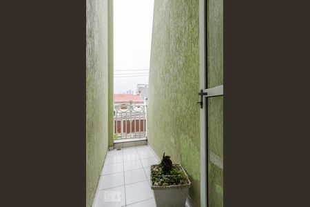 Varanda do Quarto 1 de apartamento à venda com 3 quartos, 87m² em Campestre, Santo André