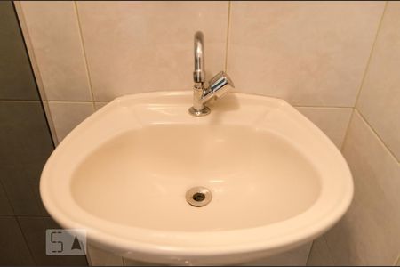 Banheiro da Suíte de apartamento à venda com 3 quartos, 87m² em Campestre, Santo André