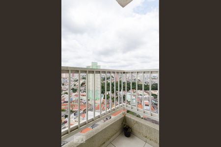 Varanda da Sala de apartamento para alugar com 2 quartos, 54m² em Vila Príncipe de Gales, Santo André