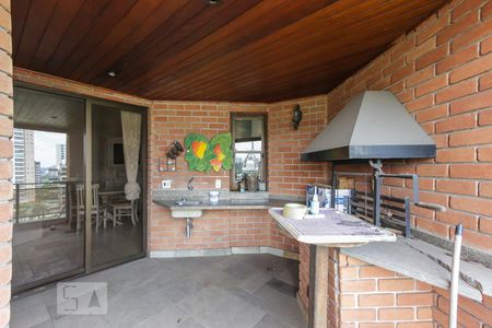 churrasqueira de apartamento para alugar com 4 quartos, 360m² em Jardim Ampliação, São Paulo