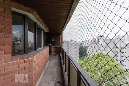 varanda 2 de apartamento para alugar com 4 quartos, 360m² em Jardim Ampliação, São Paulo
