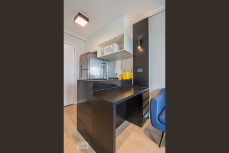 Studio à venda com 34m², 1 quarto e 1 vagaCozinha