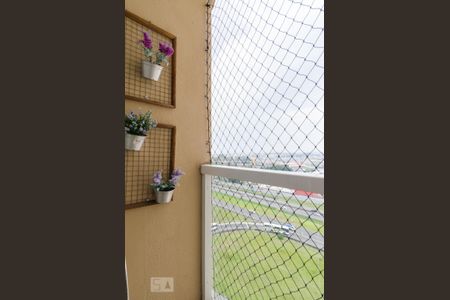 Varanda da Sala de apartamento à venda com 2 quartos, 66m² em Vila Mussolini, São Bernardo do Campo