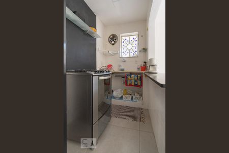 Cozinha de apartamento à venda com 1 quarto, 85m² em Laranjeiras, Rio de Janeiro