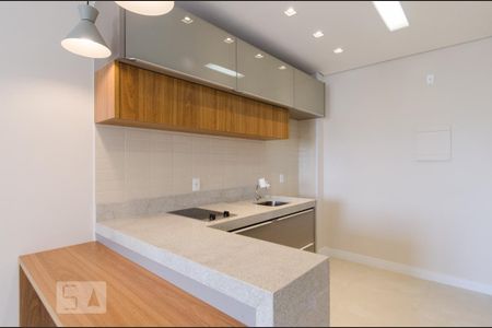 Cozinha de kitnet/studio para alugar com 1 quarto, 40m² em Jardim do Mar, São Bernardo do Campo