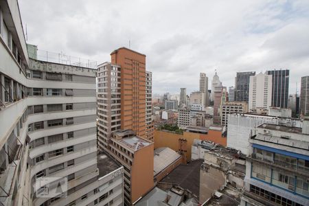 Vista da Sala de apartamento para alugar com 1 quarto, 46m² em República, São Paulo