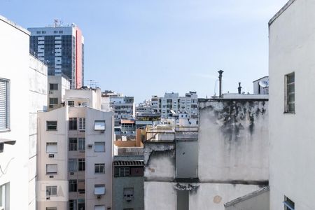Vista - Sala de apartamento à venda com 1 quarto, 58m² em Flamengo, Rio de Janeiro
