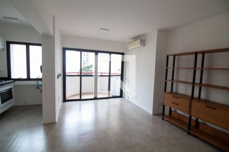 Sala de apartamento para alugar com 1 quarto, 51m² em Brooklin Paulista, São Paulo