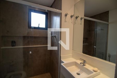 Banheiro da Suíte de apartamento para alugar com 1 quarto, 51m² em Brooklin Paulista, São Paulo