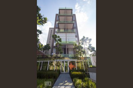 Apartamento para alugar com 37m², 1 quarto e 1 vaga Apartamento para alugar com 37m², 1 quarto e 1 vagaFachada