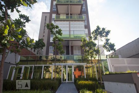 Apartamento para alugar com 37m², 1 quarto e 1 vaga Apartamento para alugar com 37m², 1 quarto e 1 vagaFachada