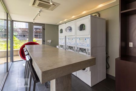 Studio para alugar com 35m², 1 quarto e 1 vagaLavanderia