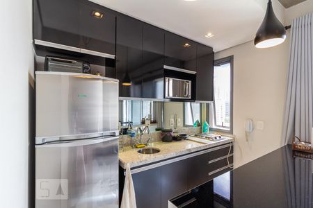 Cozinha de kitnet/studio para alugar com 1 quarto, 35m² em Vila Olímpia, São Paulo