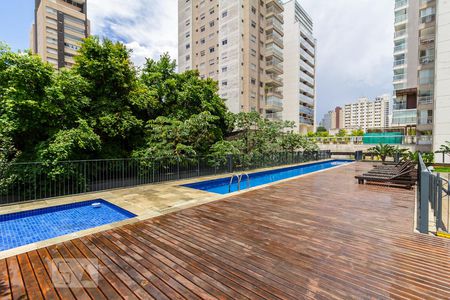 Studio para alugar com 35m², 1 quarto e 1 vagaPiscinas