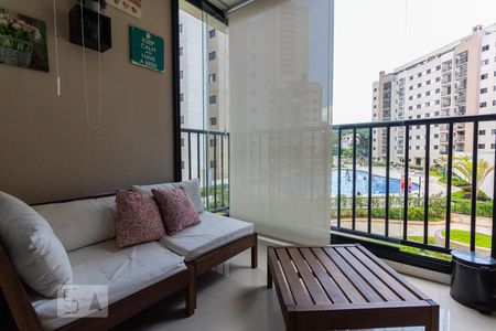 Varanda de apartamento à venda com 3 quartos, 74m² em Jardim Marajoara, São Paulo