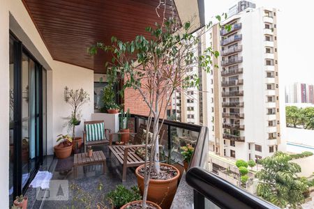 Sacada  de apartamento para alugar com 3 quartos, 137m² em Vila Gomes Cardim, São Paulo